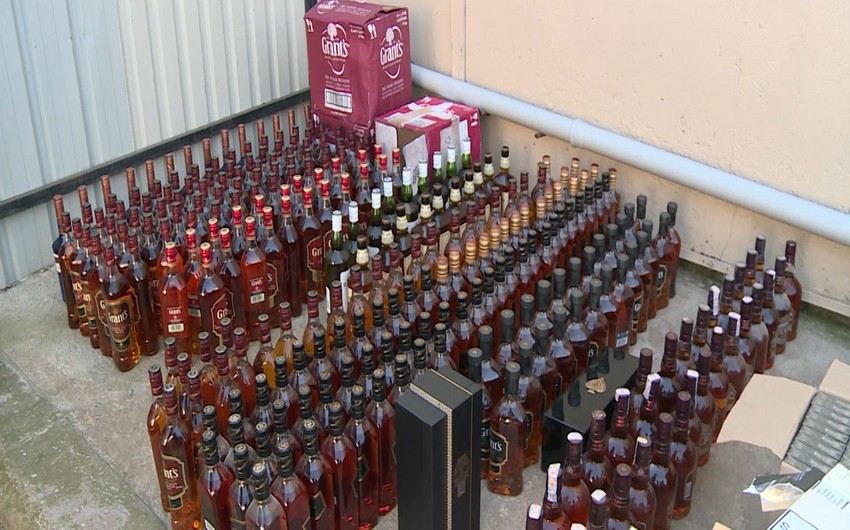 Azərbaycanda saxta aksizli mallar aşkarlandı - FOTOLAR