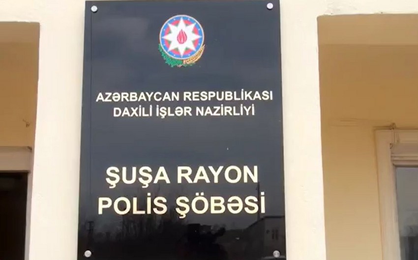 Nazirlik Şuşa polis əməkdaşlarının fəaliyyəti ilə bağlı VİDEO yaydı