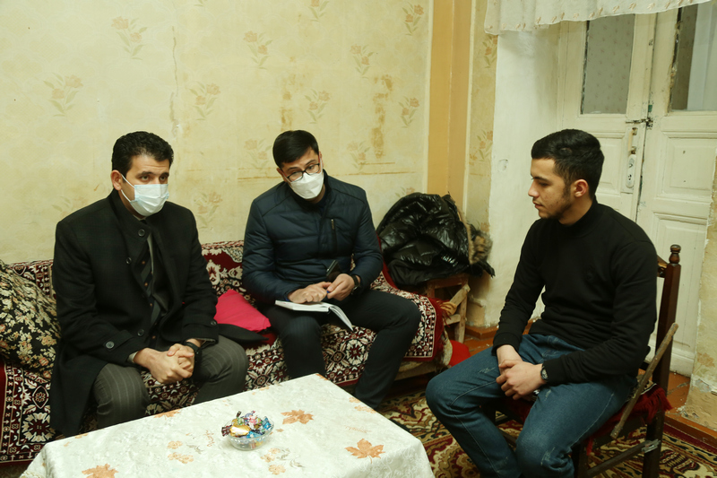 YAP Gəncə şəhər təşkilatı şəhid ailələrini ziyarət edib - FOTO