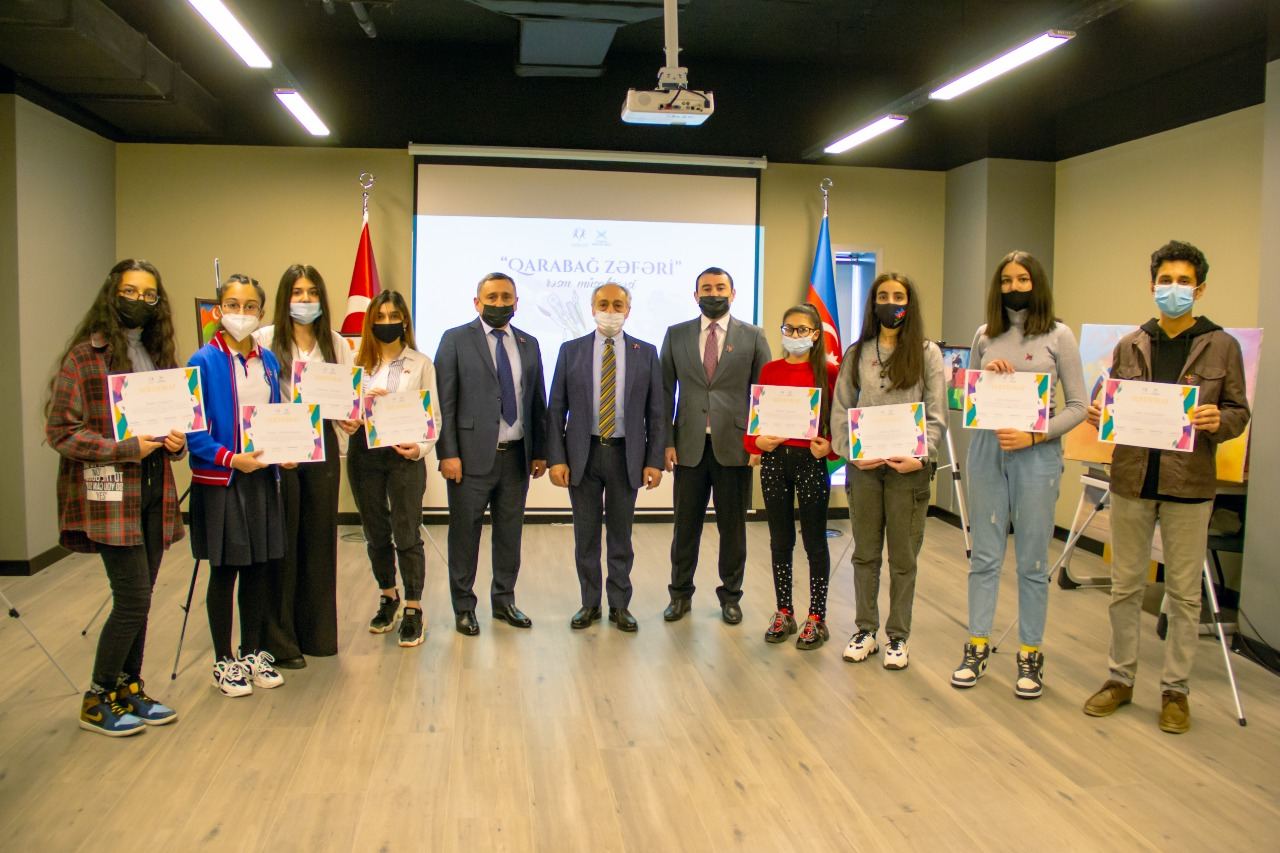 “Qarabağ Zəfəri”nin qalibləri mükafatlandırıldı - FOTO