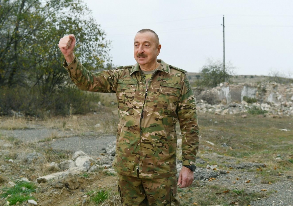 Prezident Şuşaya getdi