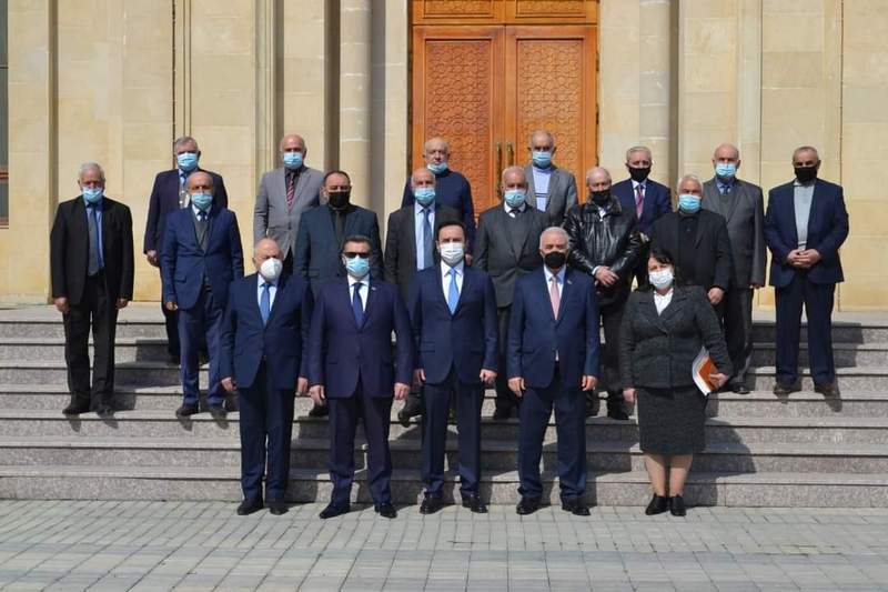 Novruz Aslan Ağsaqqallar şurasının yığıncağında iştirak etdi - FOTOLAR