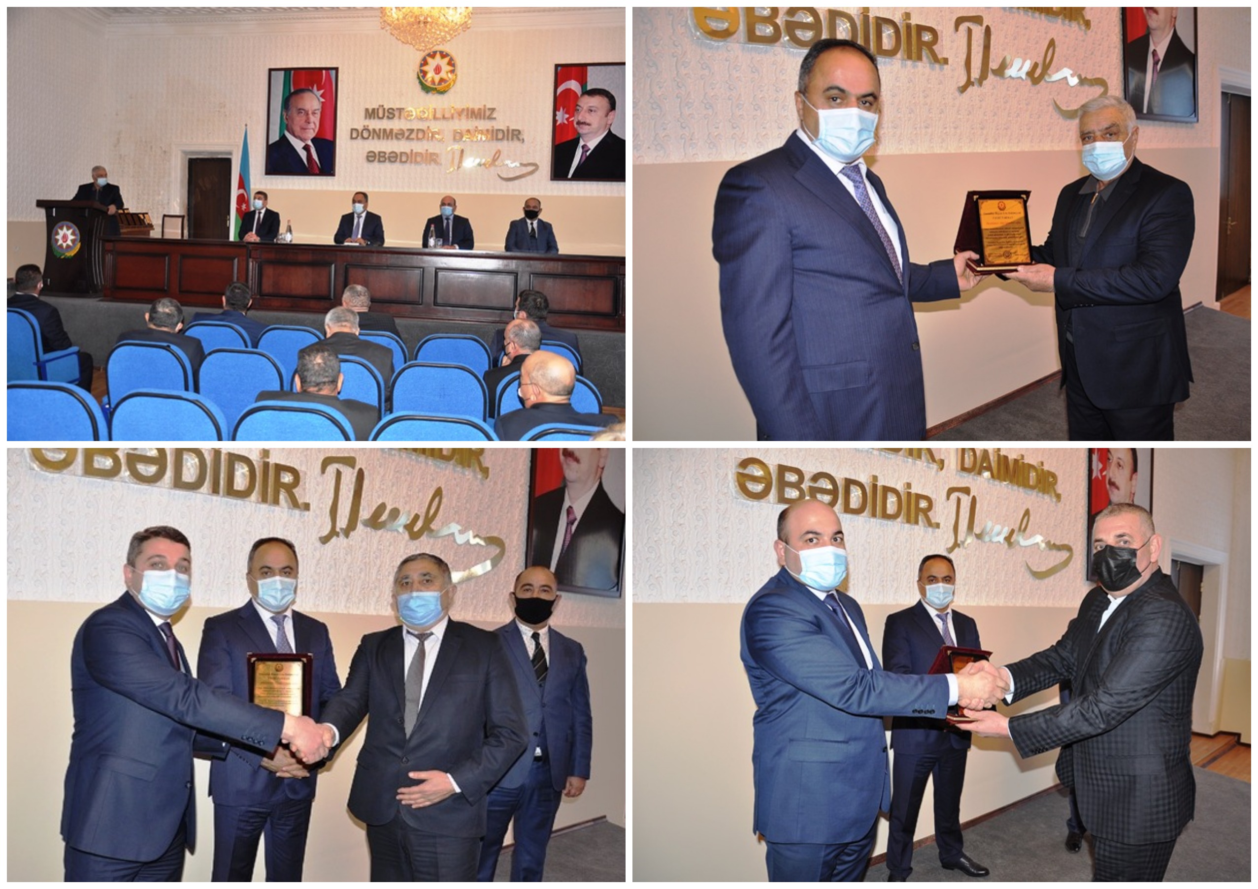 İcra başçısı sahibkarları və ictimai fəalları təltif etdi 