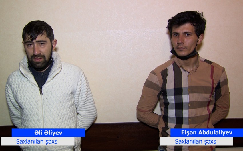 Qəbiristanlıqdan gül oğurlayanlar saxlanıldı - FOTO