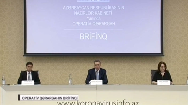 Operativ Qərargah brifinq keçirir - CANLI