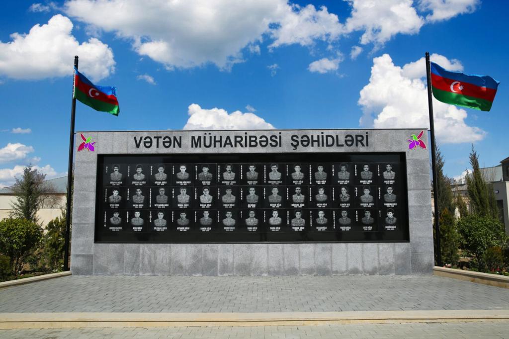 Binəqədi şəhidlərinin xatirəsinə “Memorial Abidə Kompleksi” ucaldıldı - FOTOLAR  