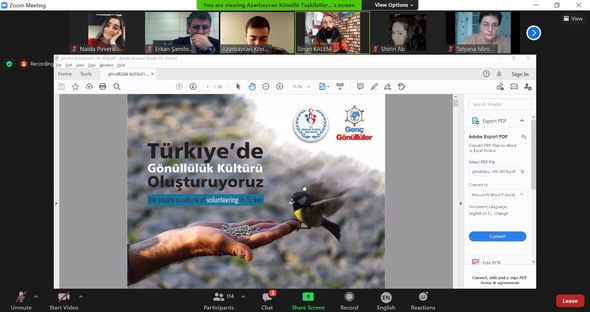 Türk dövlətləri könüllülərinin həmrəylik görüşü baş tutub - FOTO