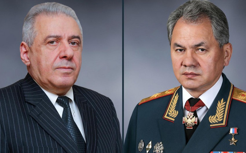 Sergey Şoyqu Arutyunyanla Qarabağı müzakirə etdi