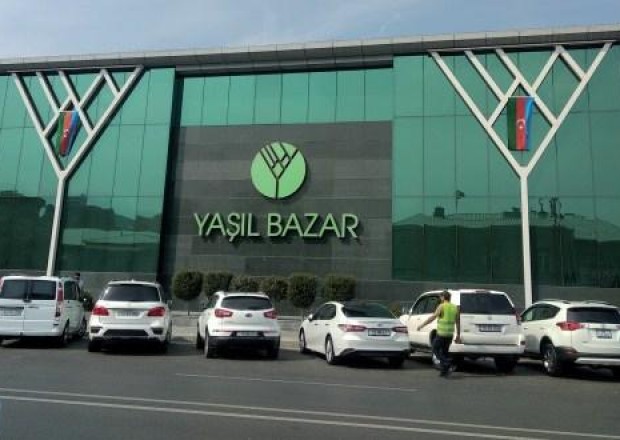 “Yaşıl Bazar”da YANĞIN - VİDEO