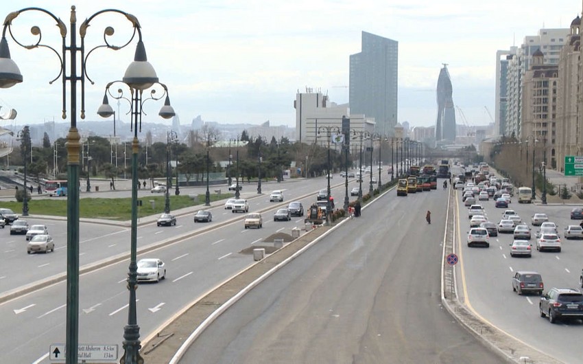 Heydər Əliyev Prospektinin yan yolları BAĞLANIR
