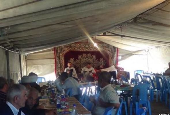 Goranboyda yas mərasimi keçirmək istəyənlər saxlanılıb