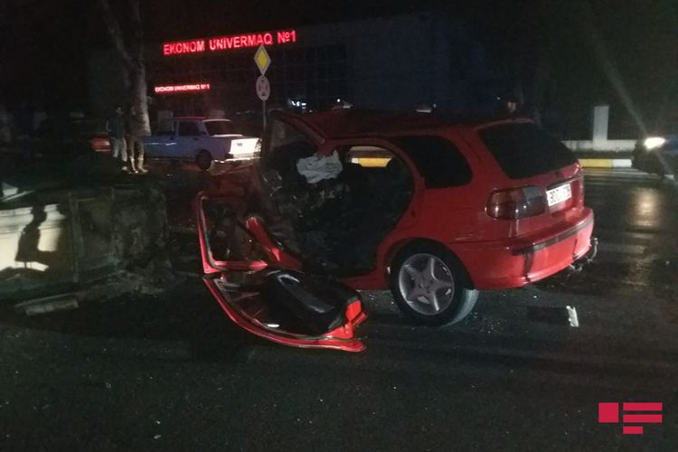 Zaqatalada yol qəzası ölümlə nəticələndi