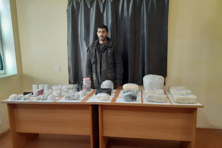 DSX sərhəddə əməliyyat keçirdi - 45 kq narkotik müsadirə olundu