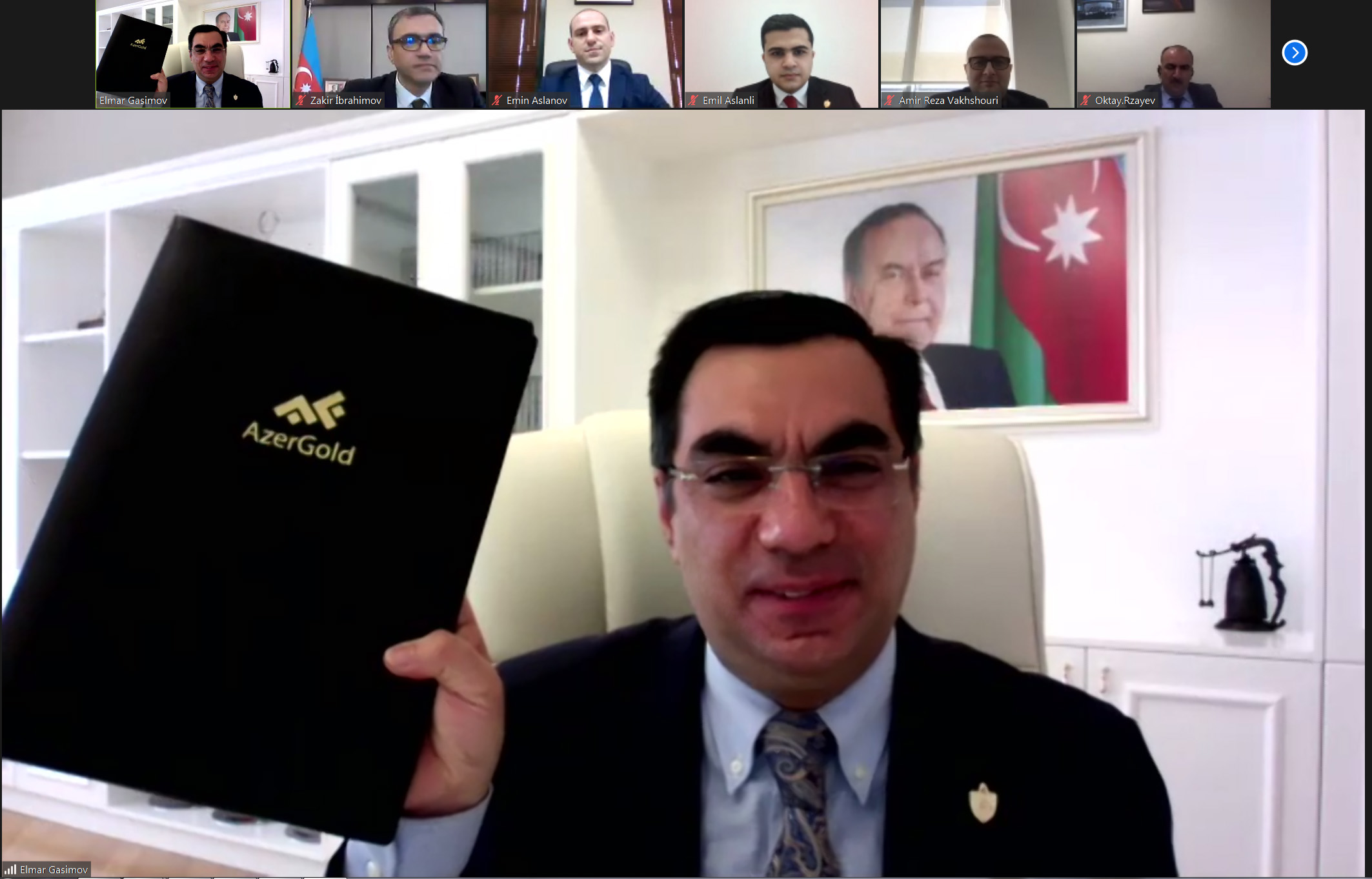Bakı Ali Neft Məktəbi ilə “AzerGold” QSC arasında razılaşma sənədi imzalandı