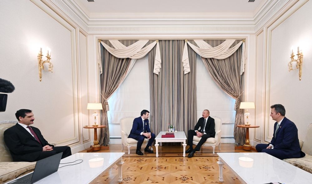 İlham Əliyev Selçuk Bayraktarı qəbul etdi - YENİLƏNİB