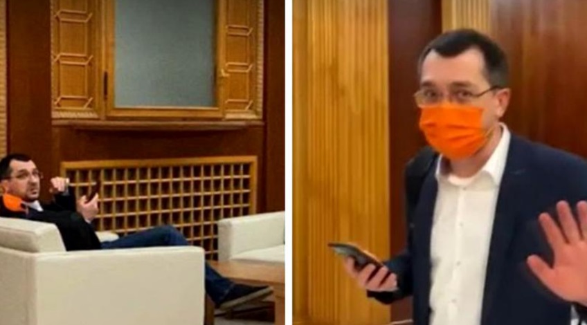 Səhiyyə naziri maska taxmadığına görə cərimələndi