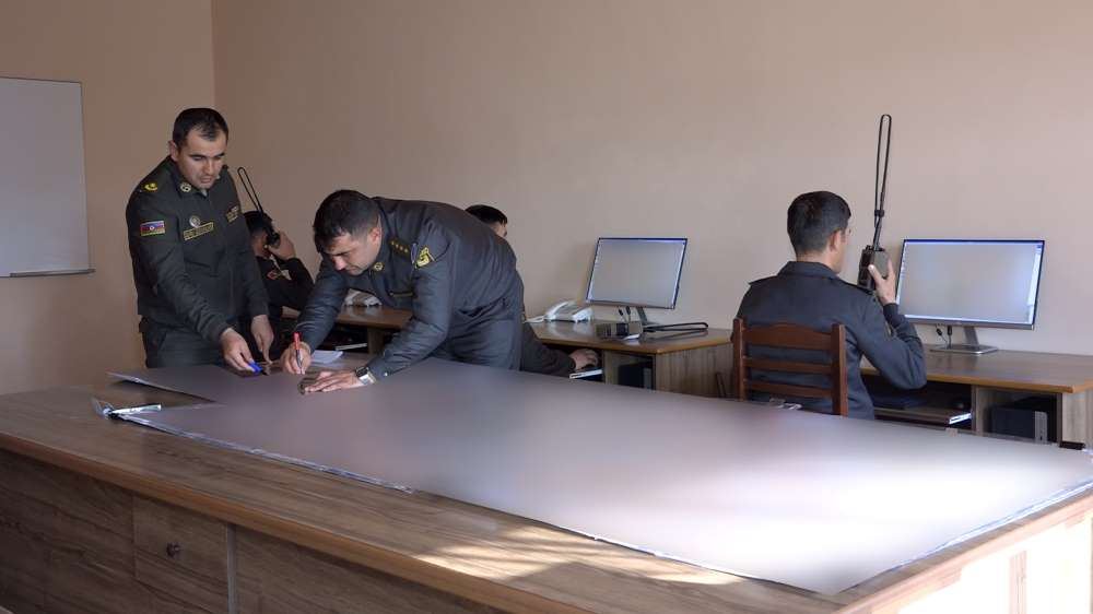Naxçıvan Qarnizonu Qoşunlarında komanda-qərargah təlimi keçirilib - FOTO/VİDEO