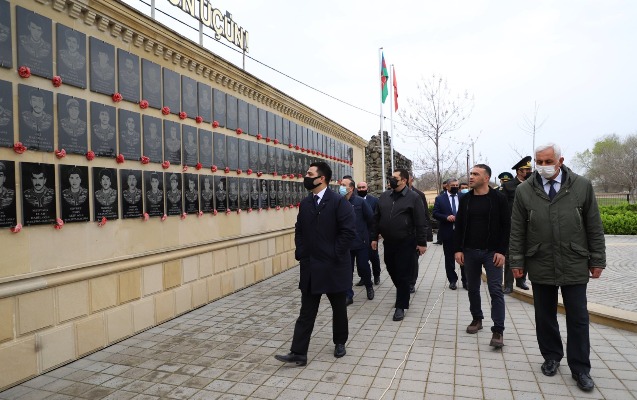 Neftçalada Aprel döyüşləri ilə bağlı tədbir keçirildi