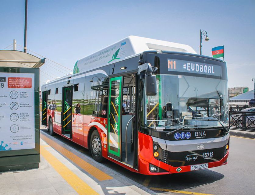 Bakıda 5 avtobusun hərəkət sxemi dəyişdirildi