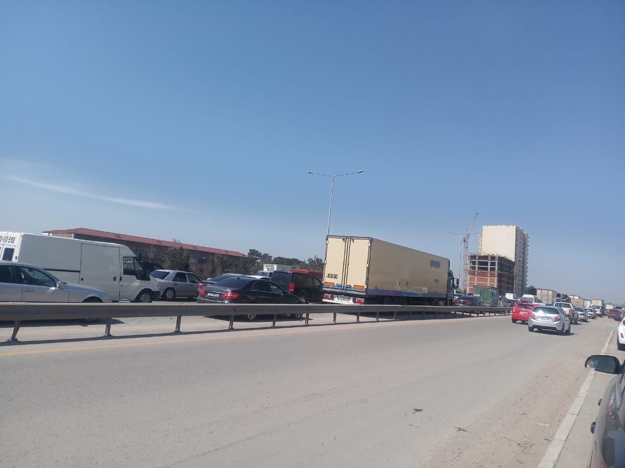 Bakı-Sumqayıt yolunda ağır qəza - FOTO
