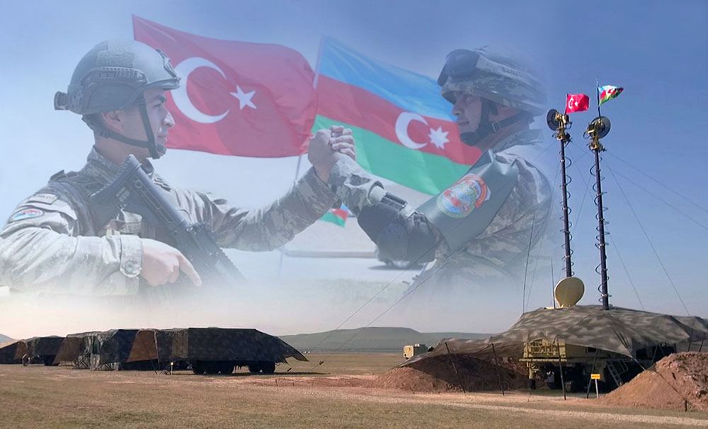 Azərbaycan və Türkiyə ordularının rabitə qoşunları birgə təlimlərə başlayıb - VİDEO