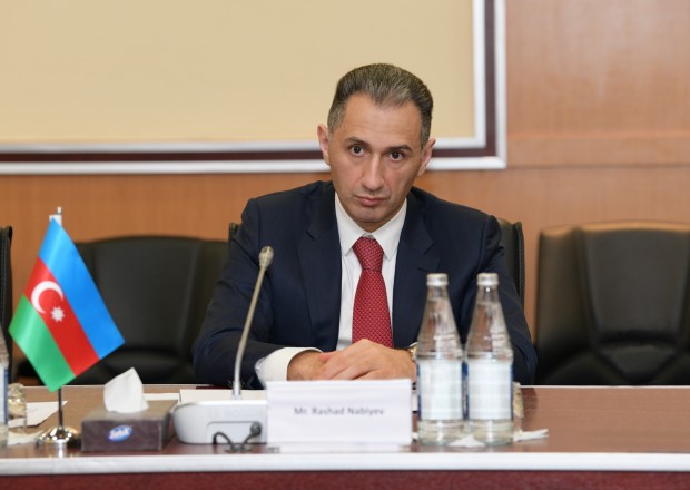 Rəşad Nəbiyev İraq Parlamentinin nümayəndə heyəti ilə görüşdü - FOTO