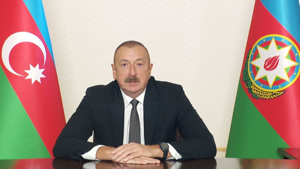 İlham Əliyev videomüraciət etdi
