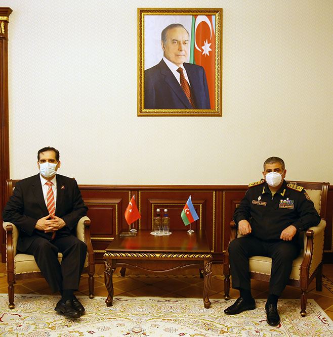 Zakir Həsənov Türkiyə səfiri ilə görüşüb