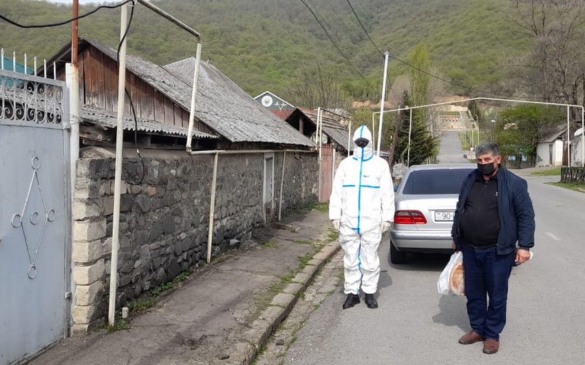 Marketə çörək almağa gedən koronavirus xəstəsi YAXALANDI
