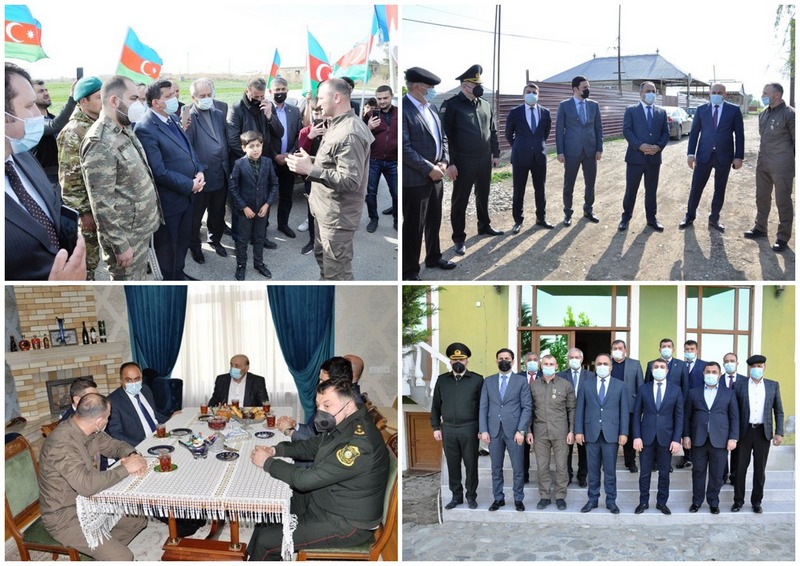 Goranboylular Vətən Müharibəsi qəhrəmanını belə qarşıladılar  