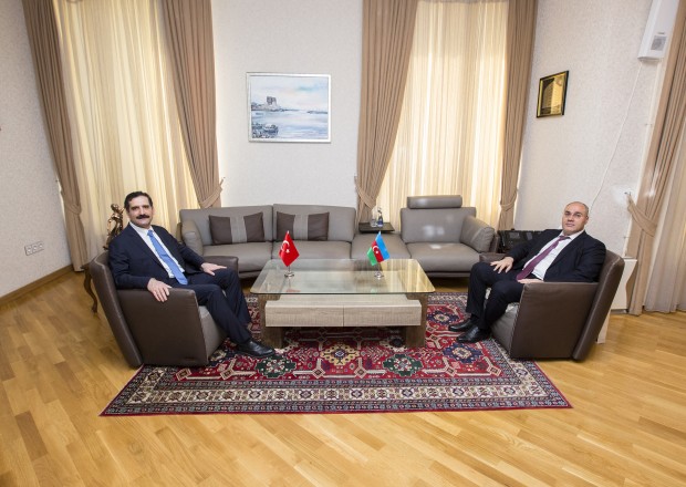 Səfər Mehdiyev səfirlə görüşdü