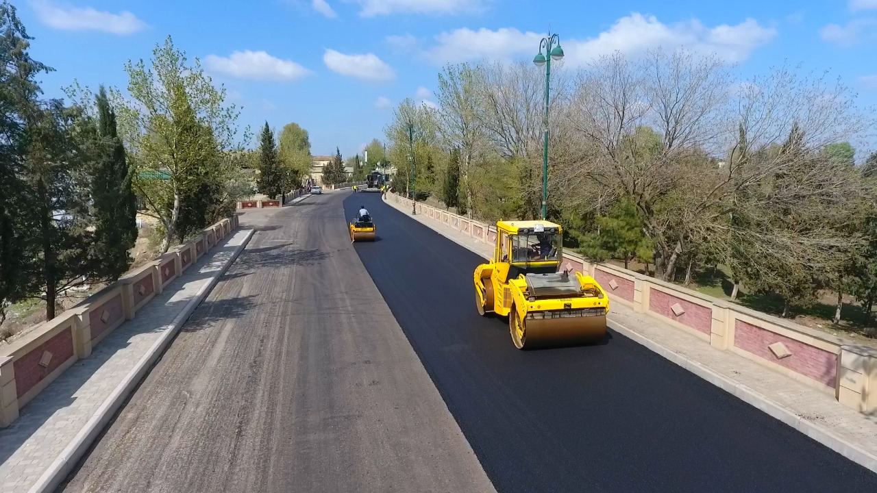 Ermənistanın dağıtdığı yollar bərpa olunur