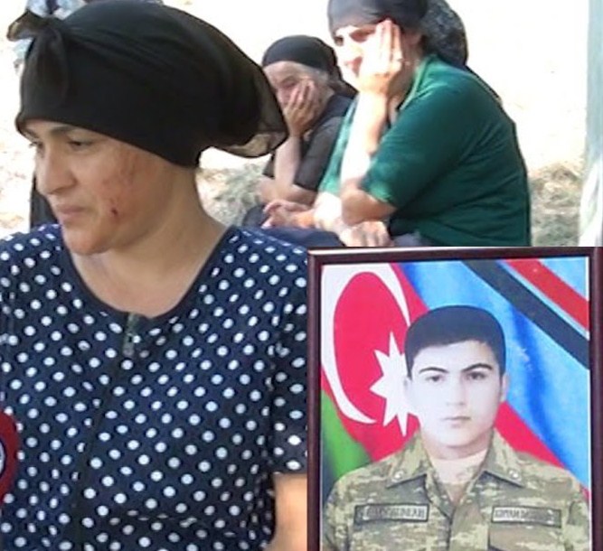 Şəhidin anasına son MƏKTUBU - FOTO