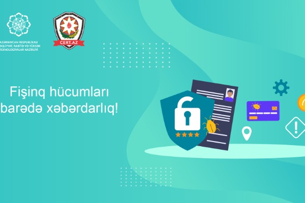 Nazirlikdən “fişinq” hücumları ilə bağlı XƏBƏRDARLIQ