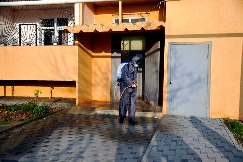 Bakının küçələri növbəti dəfə dezinfeksiya edilir - FOTO