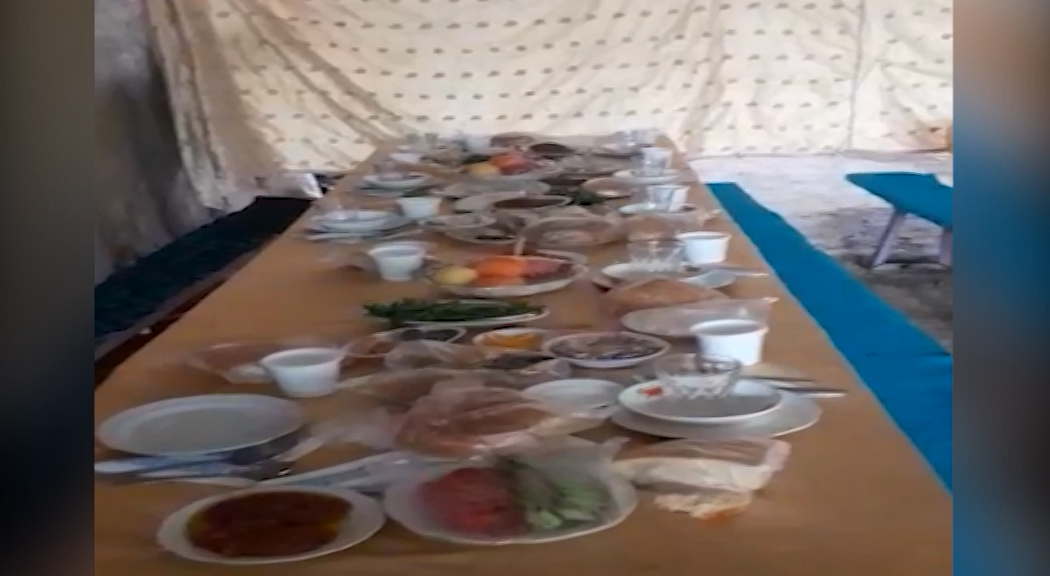Yas və iftar mərasimləri yarımçıq dayandırıldı - FOTO