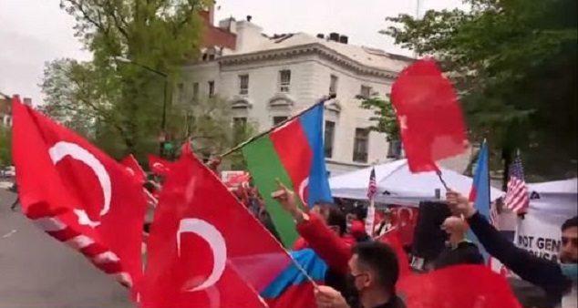 ABŞ-da Baydenə etiraz aksiyası başladı- VİDEO