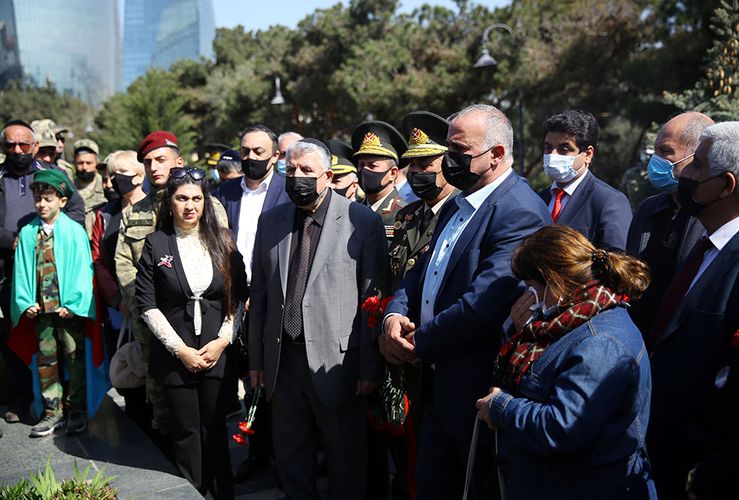 Yəhudi Milli Qəhrəmanın xatirəsi yad edildi - FOTOLAR