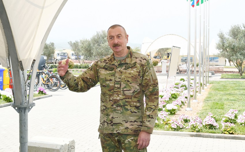 İlham Əliyev Azərbaycana dost ölkələrin adlarını çəkdi