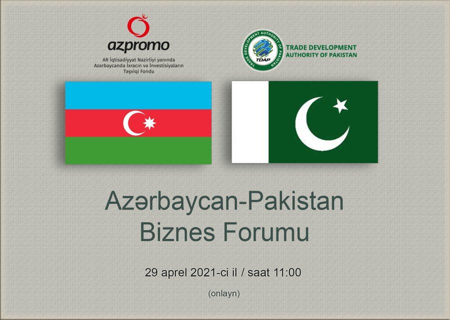 Azərbaycan-Pakistan biznes forumu keçiriləcək