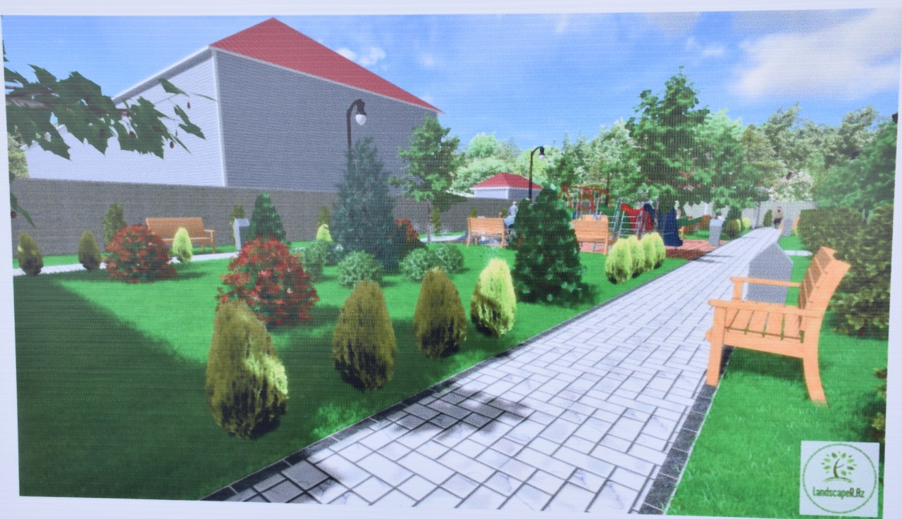 Amsarqışlaqda şəhidin adına park salınır - FOTOLAR