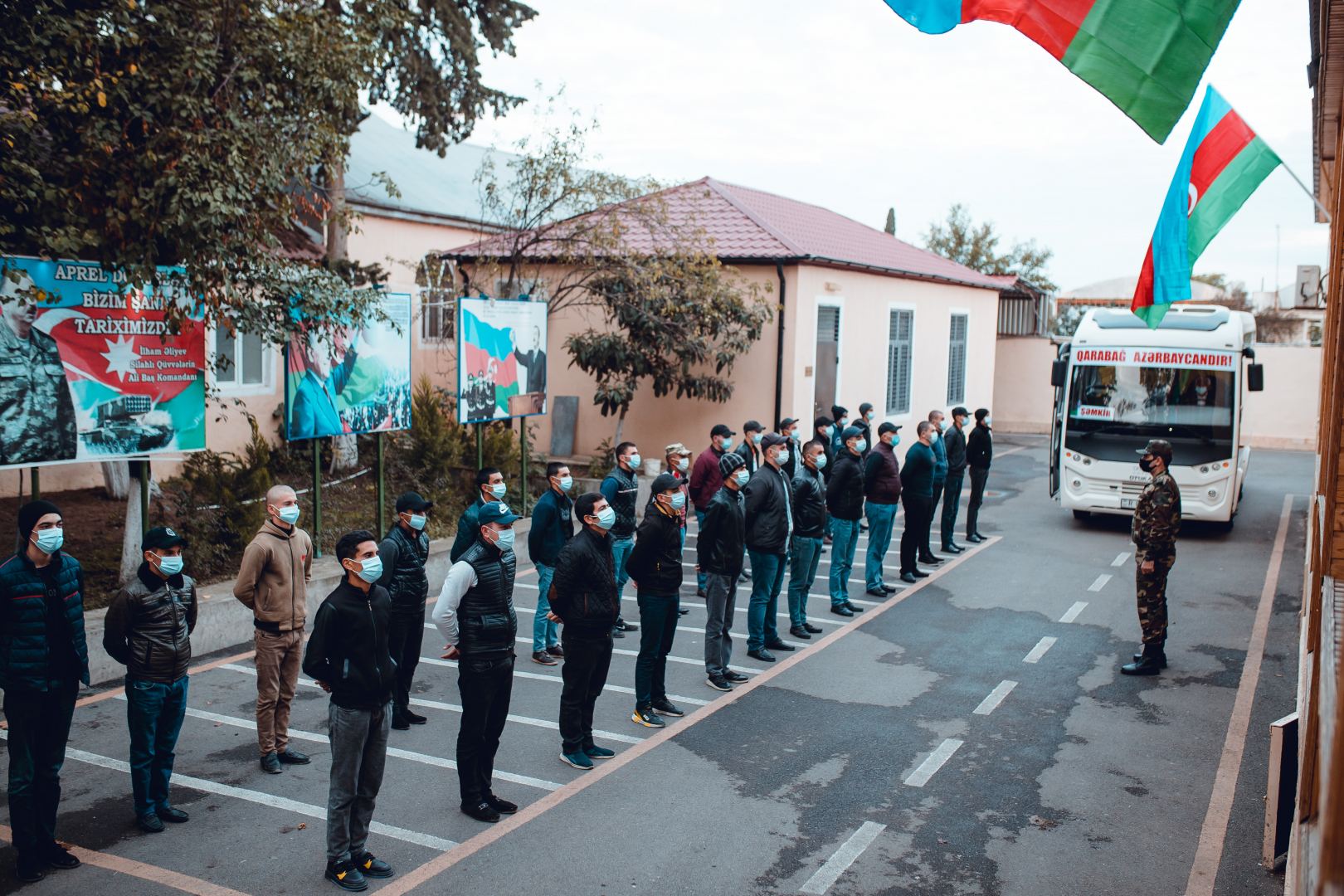 Həqiqi hərbi xidmətə növbəti çağırış başa çatıb