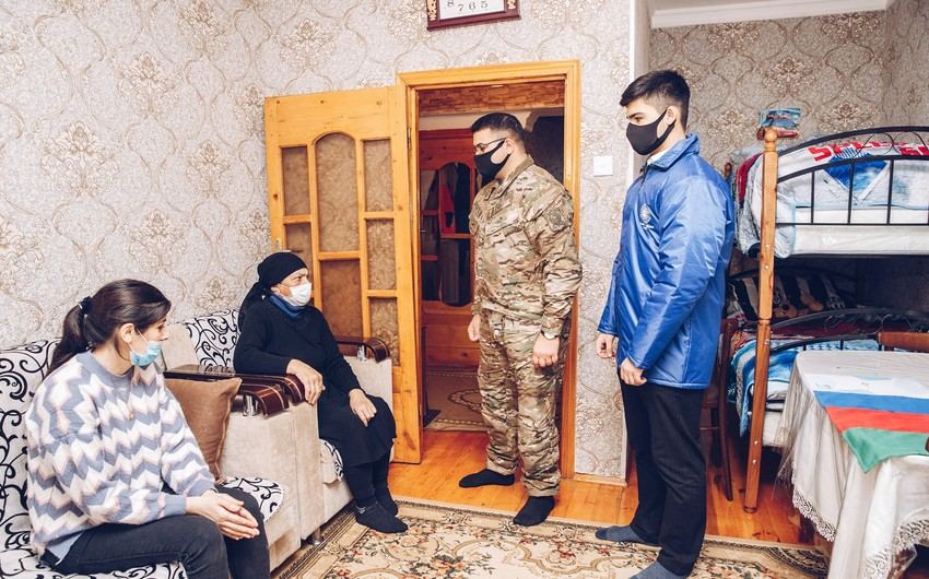 Daha 77 şəhid və qazi ailəsinin məişət şəraiti yaxşılaşdırılıb