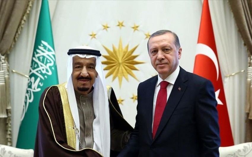 Ərdoğan və Kral Salman ikitərəfli münasibətləri müzakirə etdilər