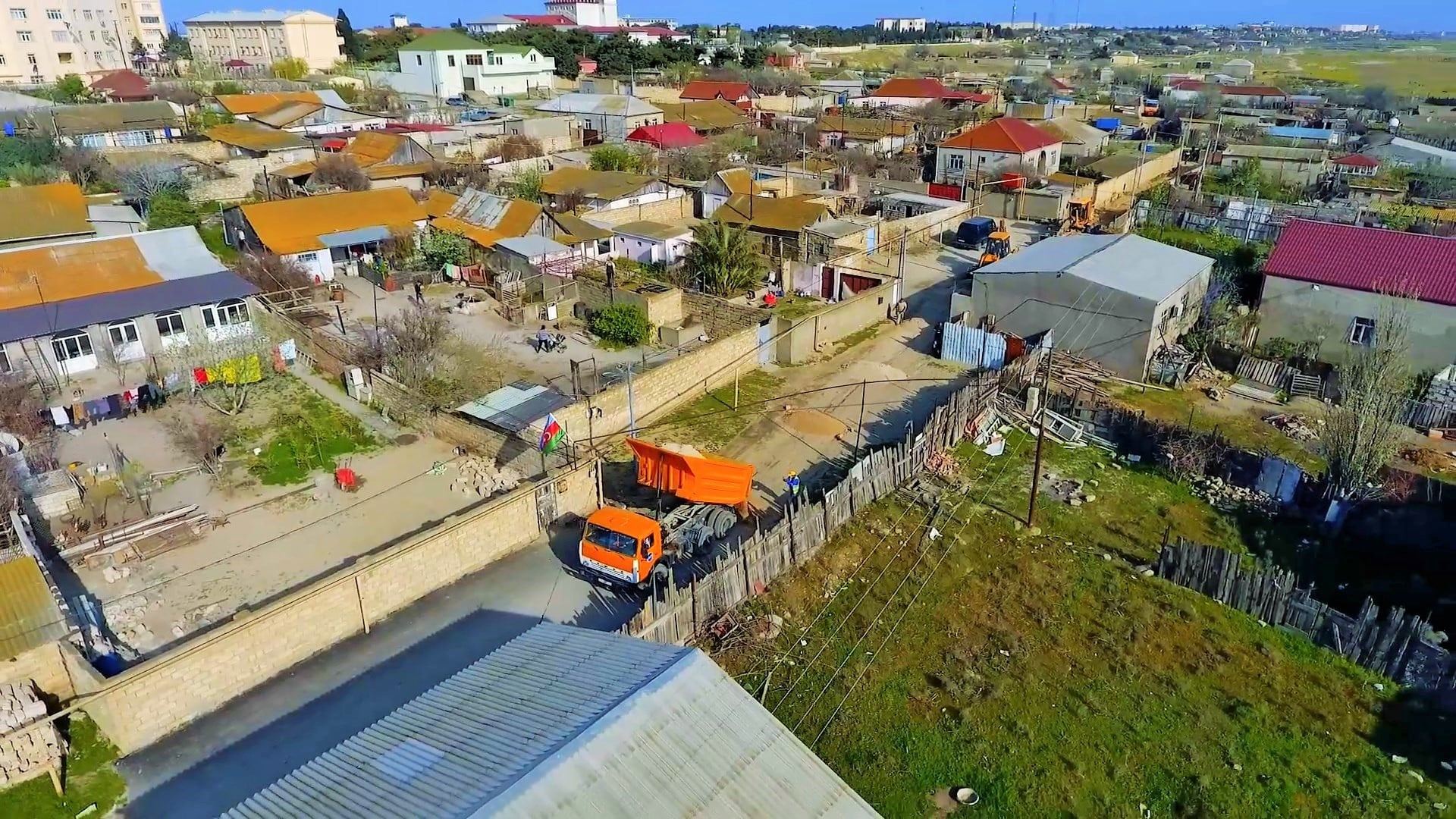 Mübariz İbrahimov küçəsi təmir olunur - FOTO
