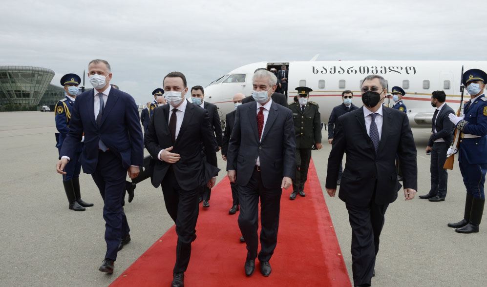 Gürcüstanın Baş naziri Azərbaycana gəldi