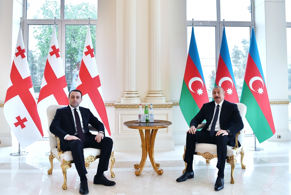 Prezident Gürcüstanın Baş nazirini qəbul edib