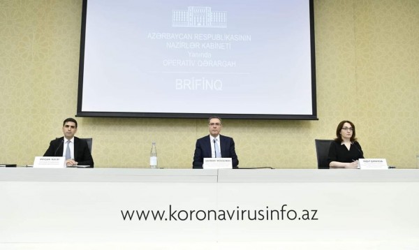 Operativ Qərargah sabah brifinq KEÇİRƏCƏK