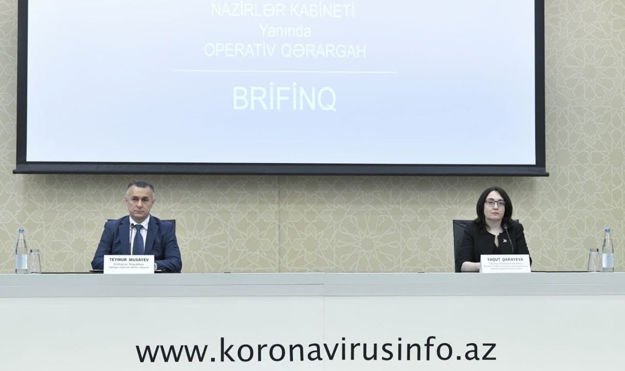 Operativ Qərargah brifinq keçirir - CANLI