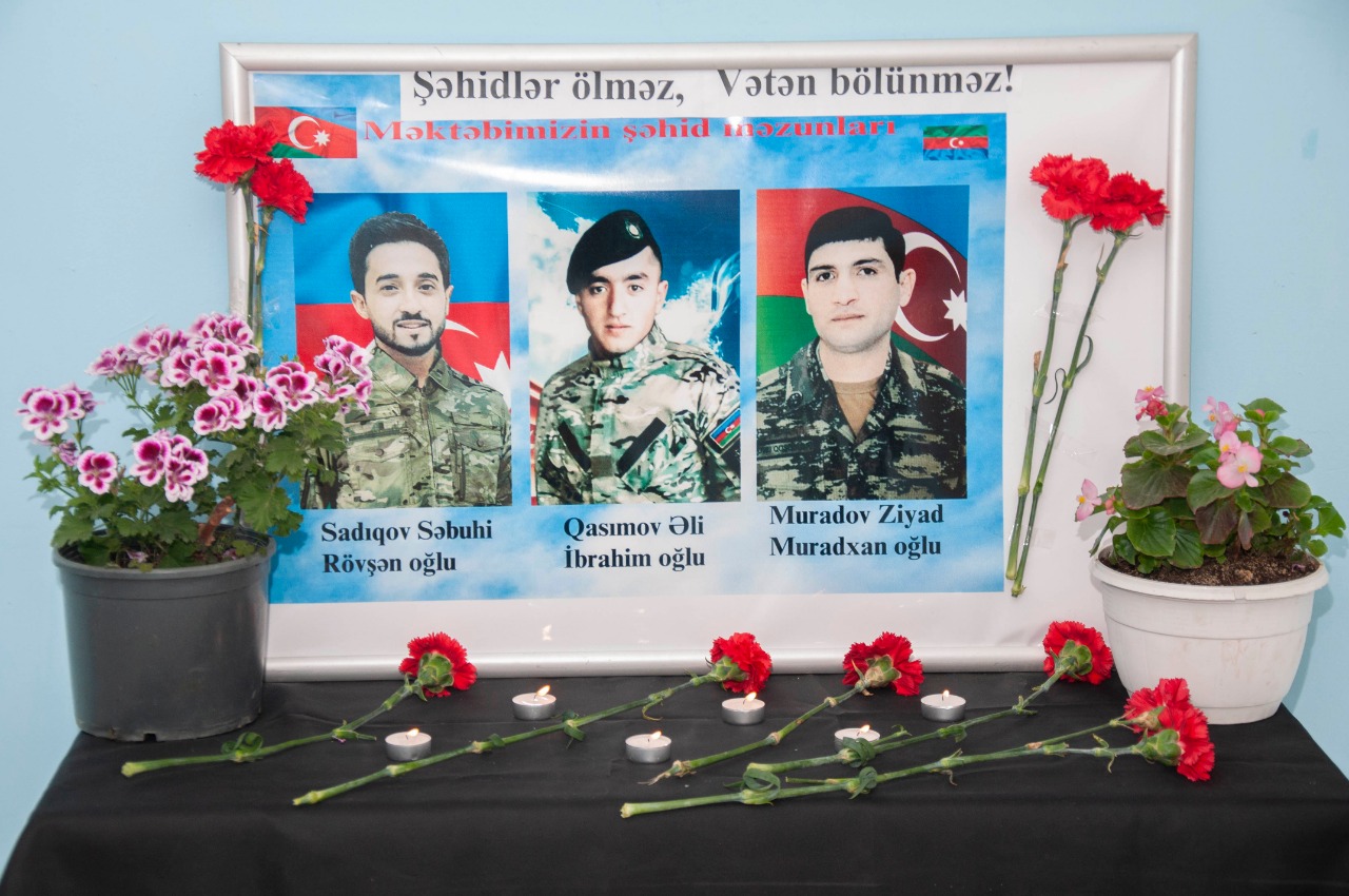 Nərimanovda Şəhidin doğum günü qeyd edilib - FOTOLAR